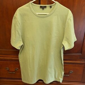 Vince Light Olive Short Sleeve Tee